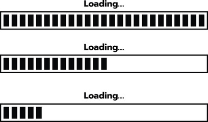 Ascending downloading icon on website