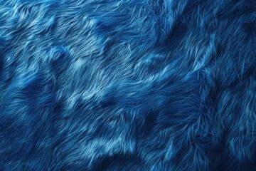 Fototapeta premium Detailed close up of blue fur texture, perfect for backgrounds and textures