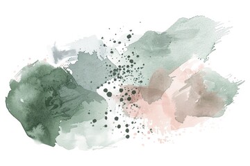 Various vibrant colors of watercolor paint on paper. Suitable for art and creativity concepts