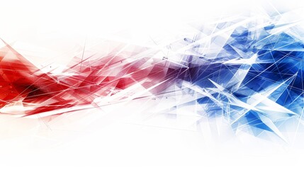 Abstract colorful modern olympic games background with vibrant white, blue, and red design, banner