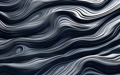 Abstract pattern of undulating waves