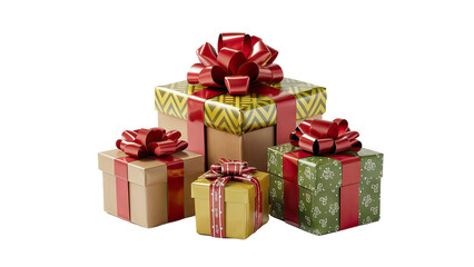 isolated gift box, GENERATIVE AI