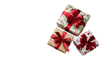 Fototapeta premium isolated gift box, GENERATIVE AI