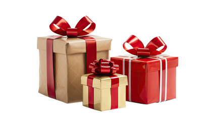 isolated gift box, GENERATIVE AI