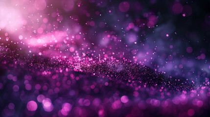 A purple background with a lot of sparkles