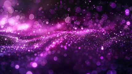 A purple background with a lot of sparkles