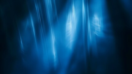abstract blue background with blurred light beam and glow effect