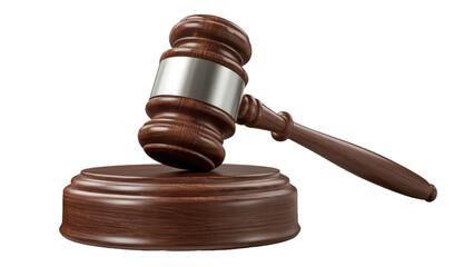 Obraz premium isolated gavel, GENERATIVE AI