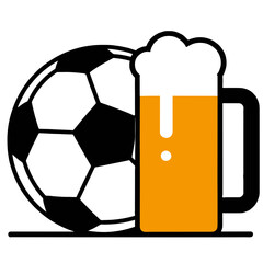 football & Beer