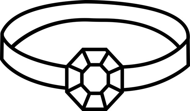 recommend clip art: Jewelry black outline icon. Women's accessories, ring with diamonds , pearl and gemstones in sketch style item . Hand drawn line vector isolated on transparent background.