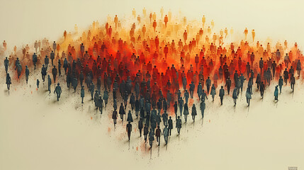abstract background with splashes,
World Population Day Illustrations Generated Fro
