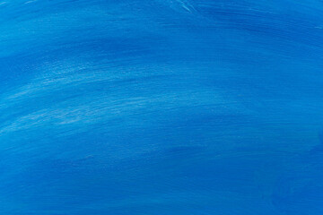 青色の絵具で塗った背景