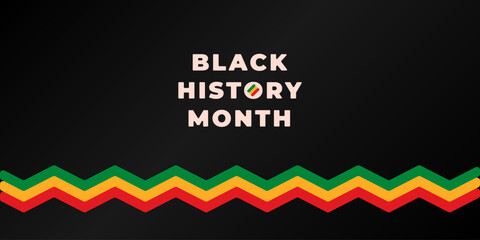 Black History Month banner. Celebrating Juneteenth Freedom Day . June 19. Vector Illustration