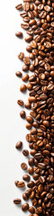 Coffee beans: Deep aroma, dark allure, essence of morning rituals, brewing anticipation in every cup.