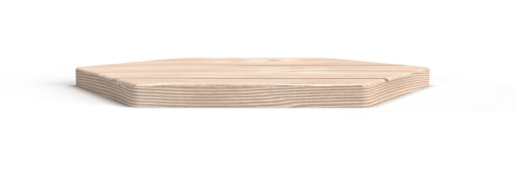 Podium wood 3d