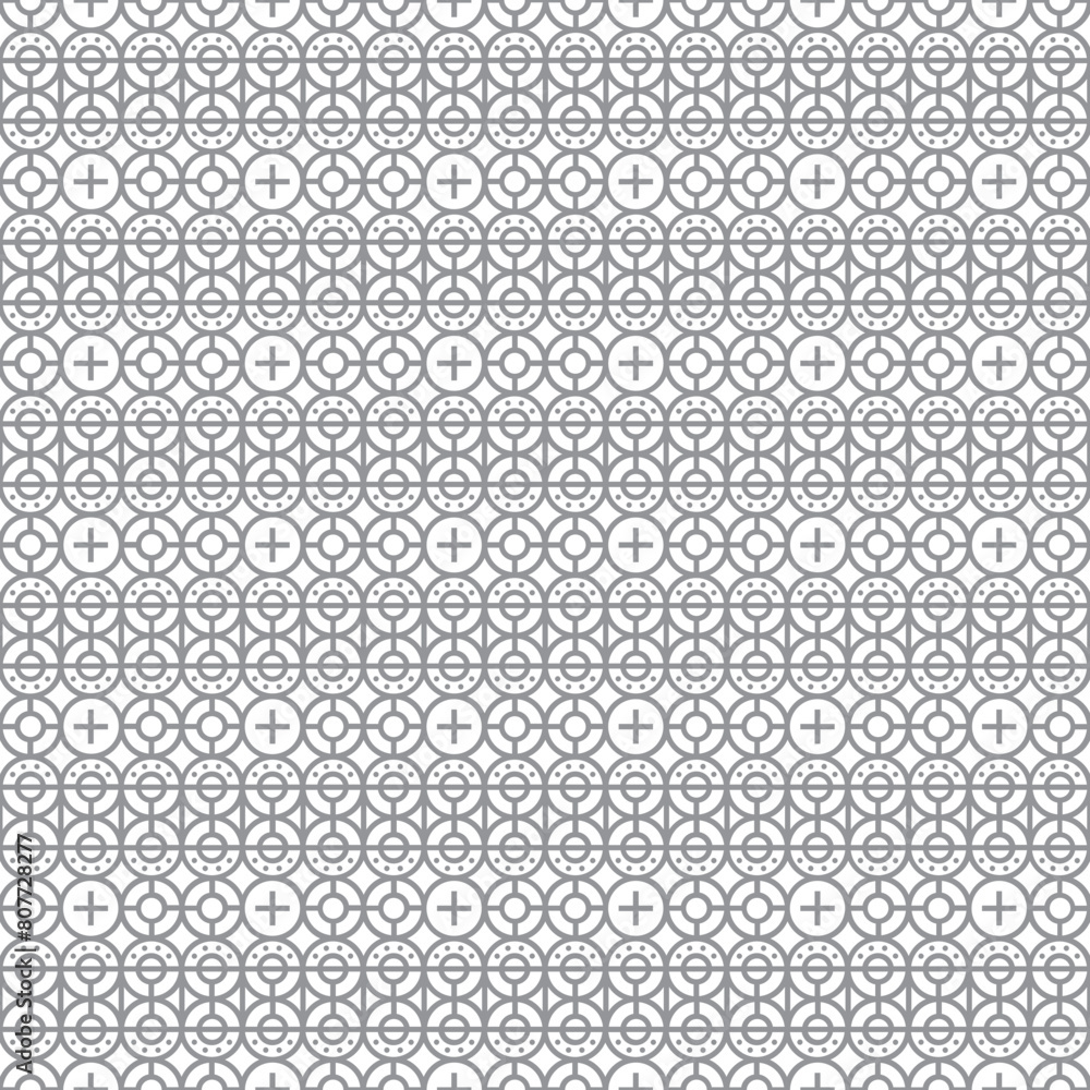 Poster abstract shape pattern background, seamless pattern
