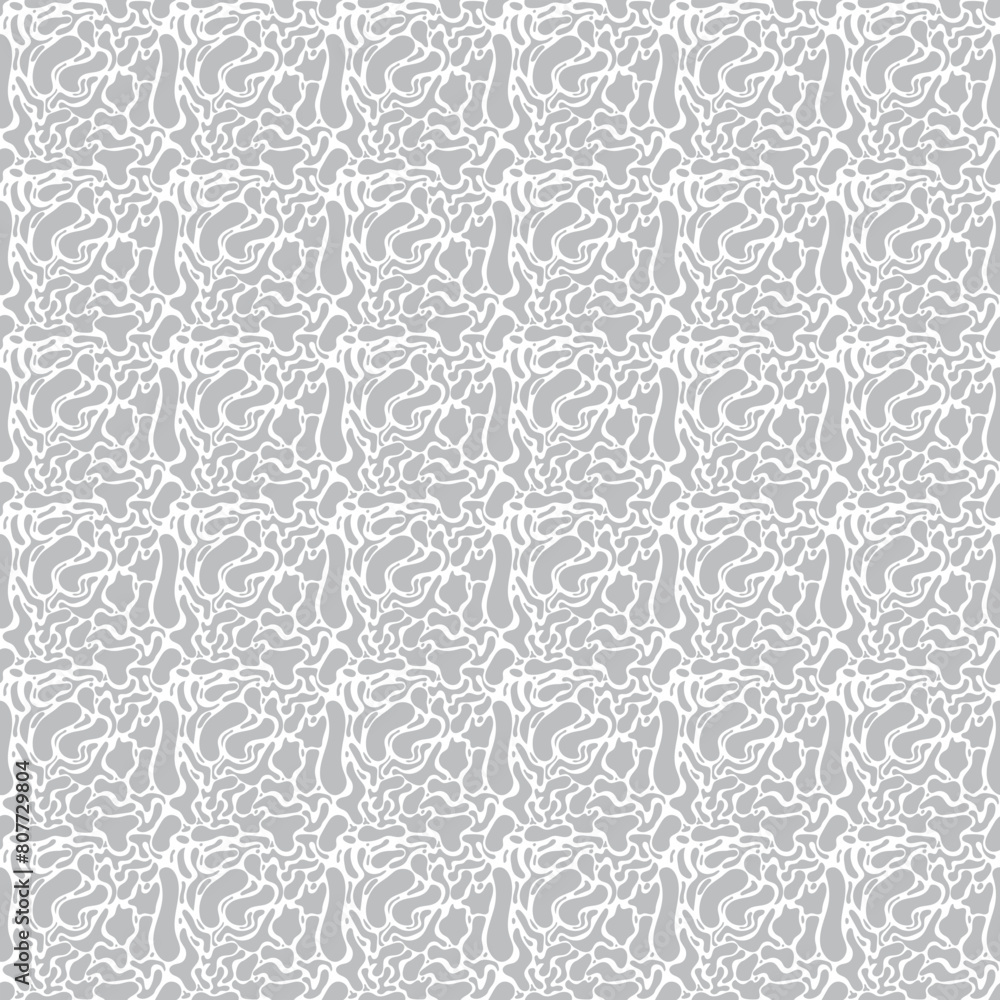 Poster abstract shape pattern background, seamless pattern
