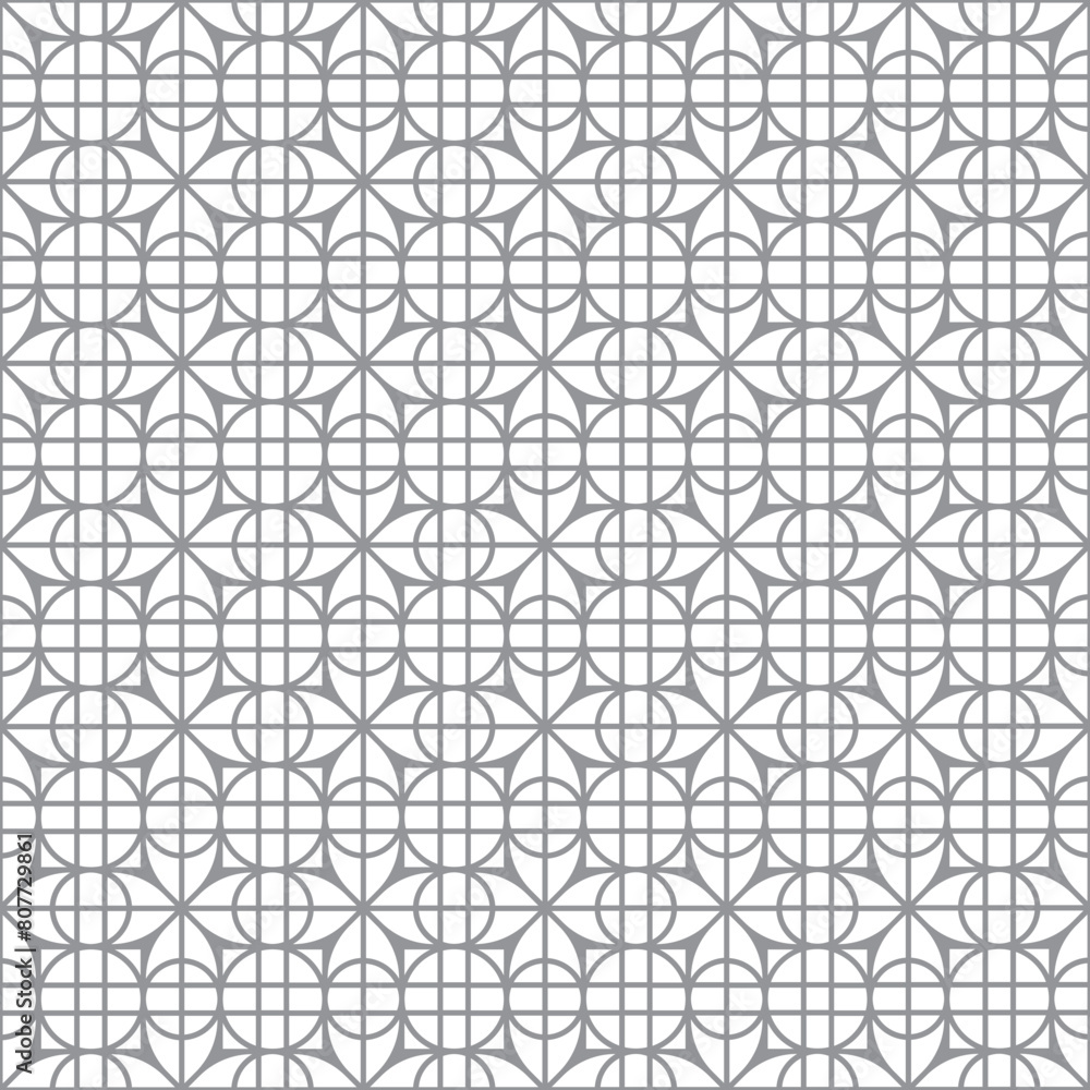 Poster abstract shape pattern background, seamless pattern