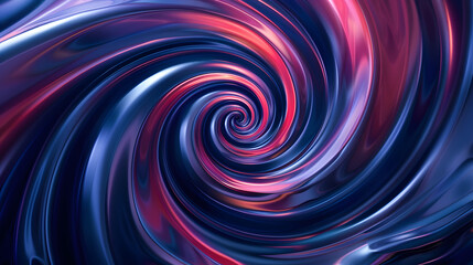 Abstract cosmos swirl background in the colors of blue and purple