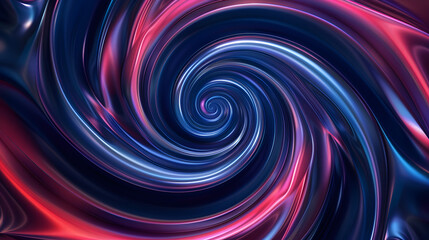 Abstract cosmos swirl background in the colors of blue and purple