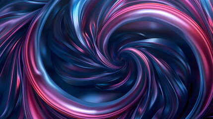 Abstract cosmos swirl background in the colors of blue and purple