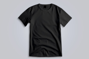 black t shirt  mockup hanging realistic collections, template design