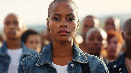 Woman Leading a Diverse Group