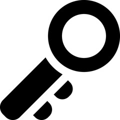 key icon. vector glyph icon for your website, mobile, presentation, and logo design.