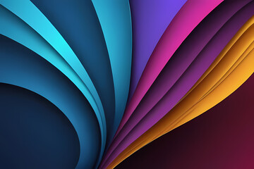 Abstract blue purple wave background with liquid and shapes on fluid gradient with gradient and light effects. Shiny color effects.