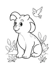 animal coloring book for kids