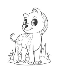 animal coloring book for kids