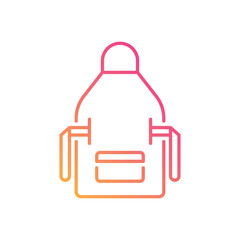 Apron vector icon