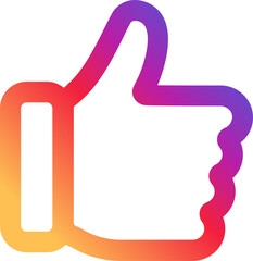 Instagram Thumbs Up Approval Icon Instagram Gradient App