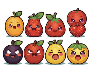 Fruits vector illustration design 