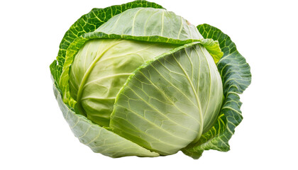 Fototapeta premium Cabbage isolated on transparent background