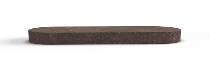 Podium 3D transparent background