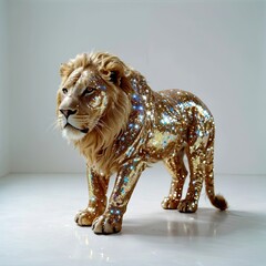 Obraz premium Zodiac sign Leo. Magic illustration. Horoscope.