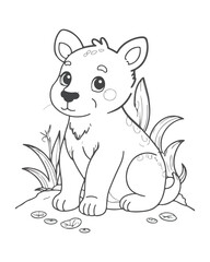 animal coloring book for kids