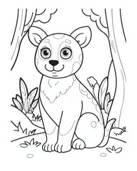 animal coloring book for kids