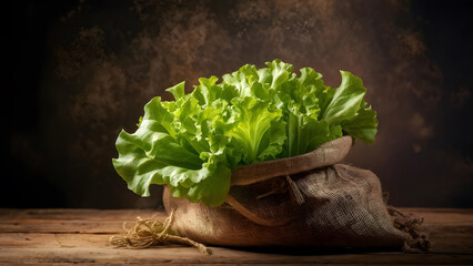 Luminous leafy greens. Suitable for diet plans, eco-friendly content, and vegetarian resources