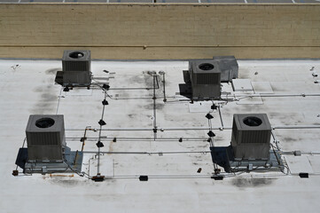 Roof top air conditioning units in Nevada. 