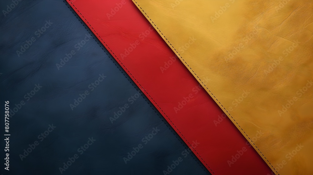 Poster abstract diagonal lines in red, blue, and gold. simple and modern background design. ideal for creat