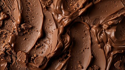 Dark chocolate with brown peanut butter UHD wallpaper