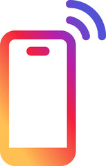 Instagram Mobile Notification Icon for Alerts Instagram Gradient App