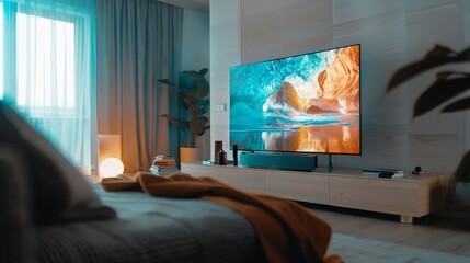 Watching movies at home is better with immersive sound and crystal clear picture.
