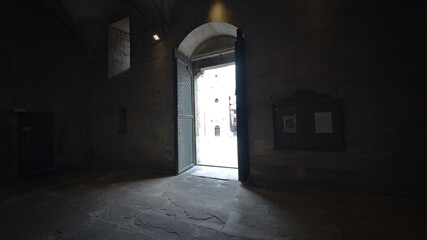 Palazzo comunale a città di Castello in Umbria