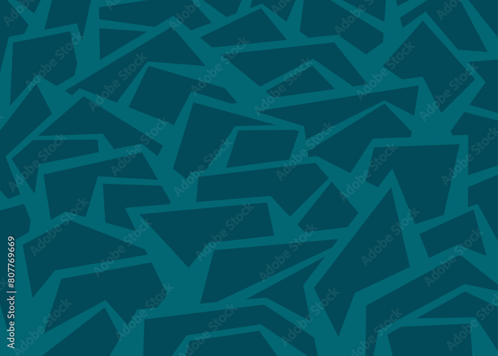Poster abstract background with seamless irregular geometric line pattern