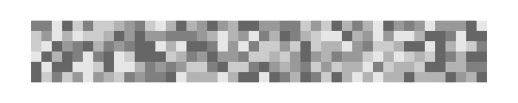 Censor blur texture. Gray pixel mosaic backgrounds. Checkered patterns to hide text, image or another prohibited, privacy or adult only content. Vector graphic illustration