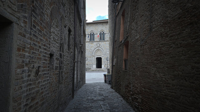 Vicoli a Citt&agrave; di Castello in Umbria