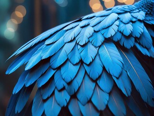 Fototapeta premium blue and yellow macaw